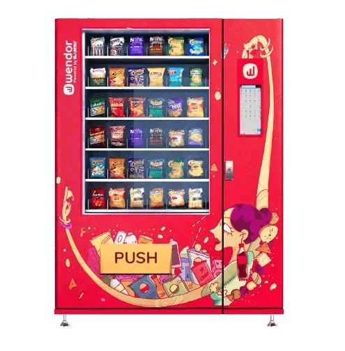 Wendor Galaxy Series vending machine for premium office environments