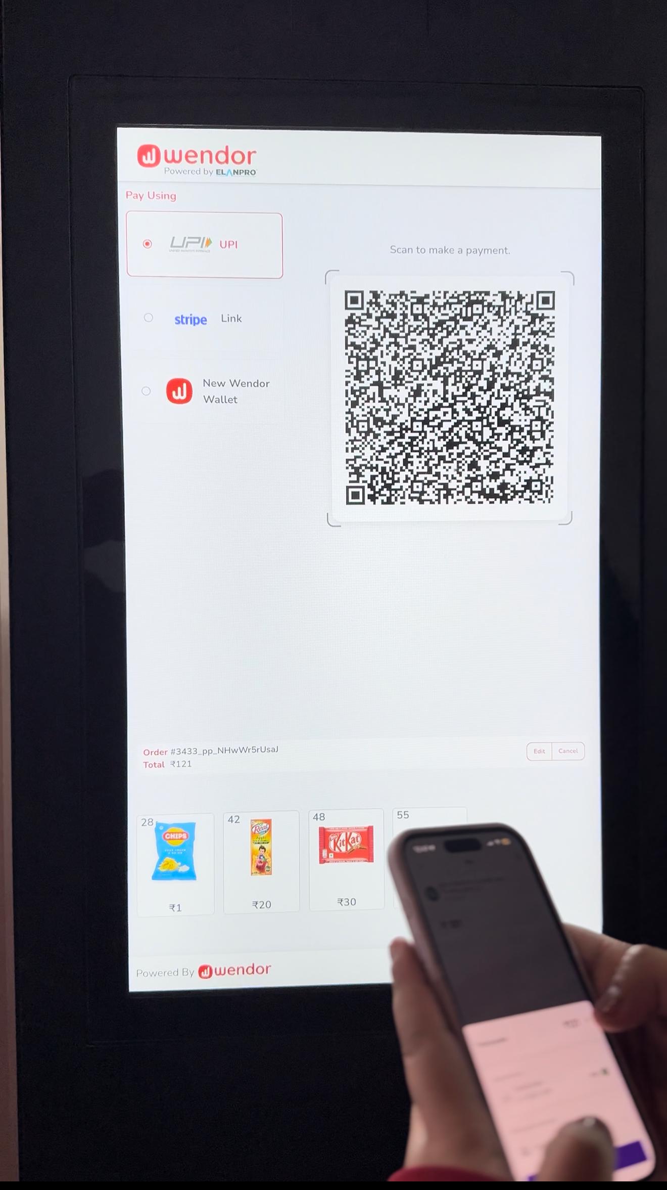 Cashless payments
