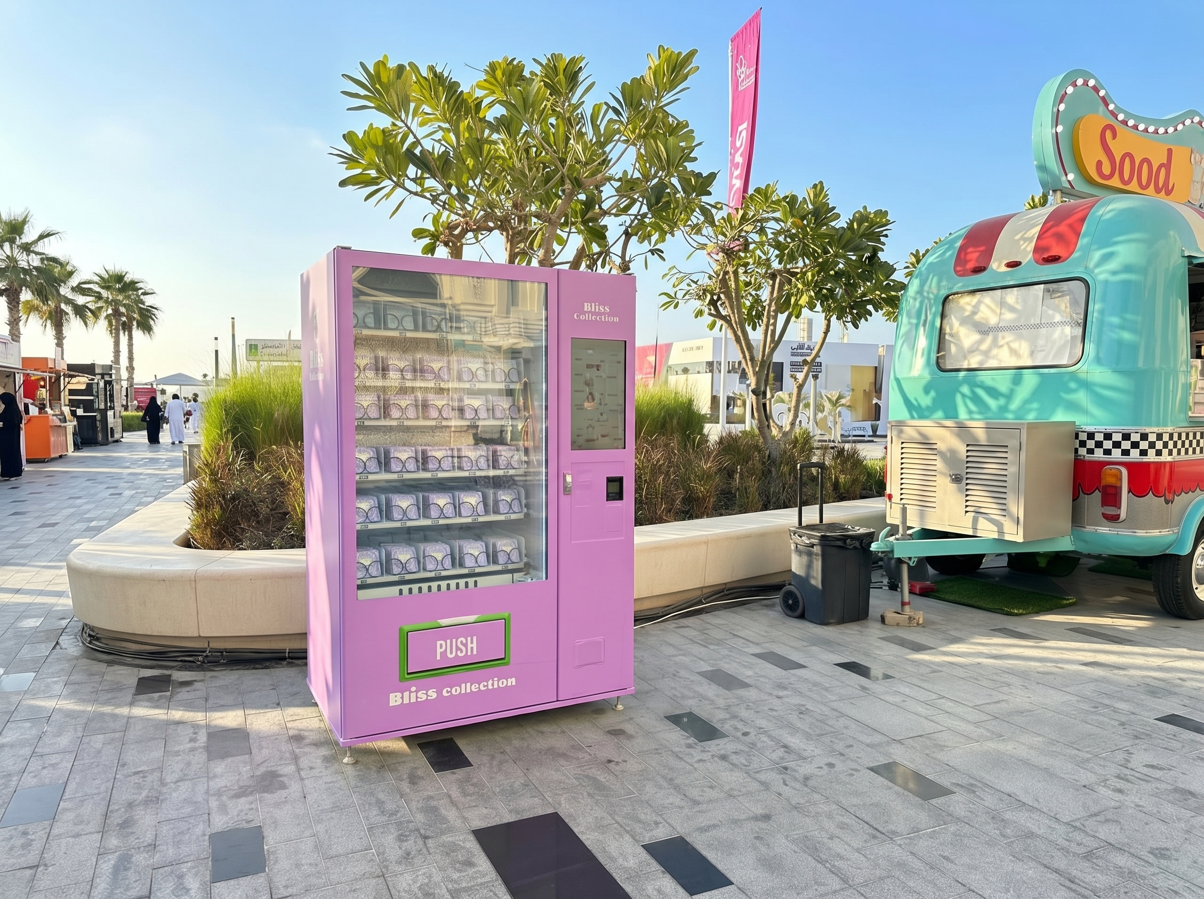 White-label vending machine customization